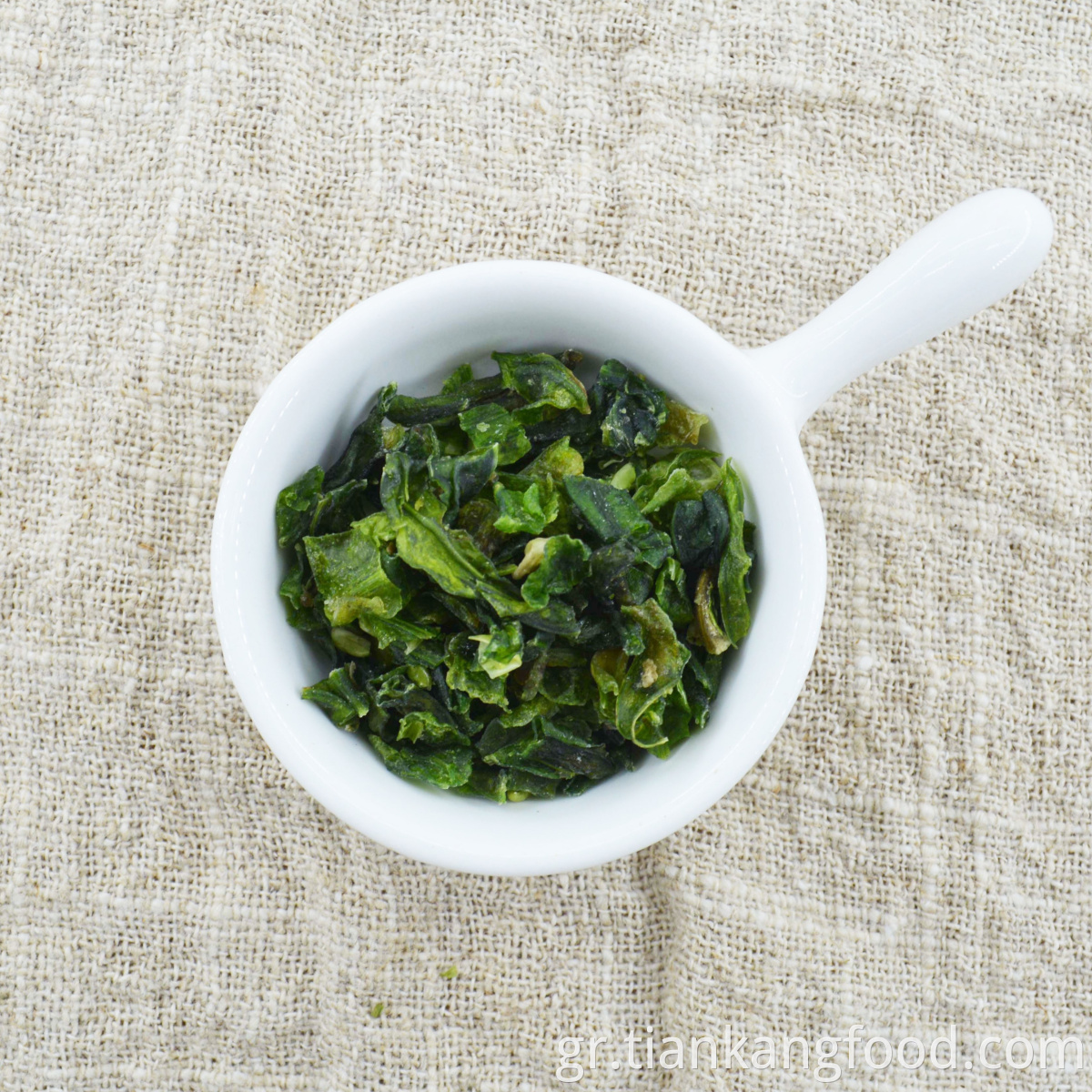 frozen and dried green beans